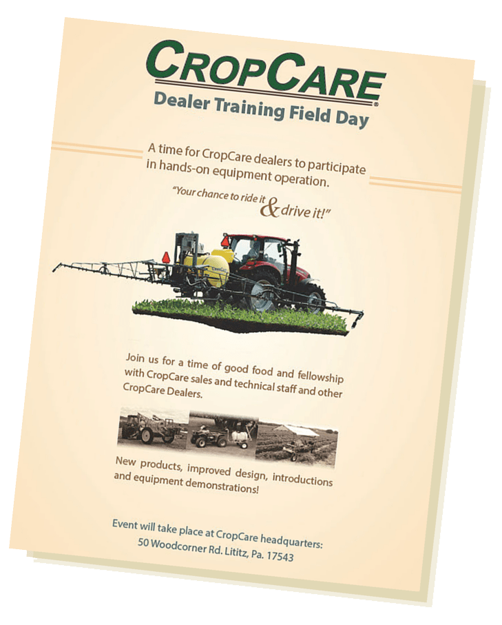 10 Reasons You Should Be A CropCare Dealer