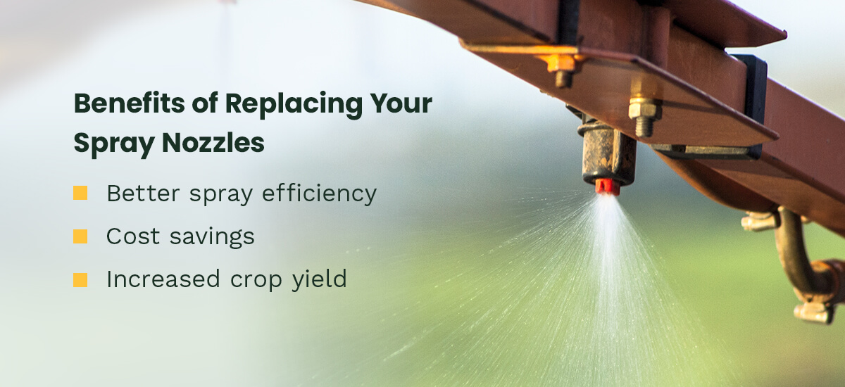 Benefits of Replacing Your Spray Nozzles